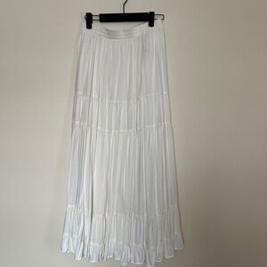 American Eagle Outfitters White Maxi Skirt